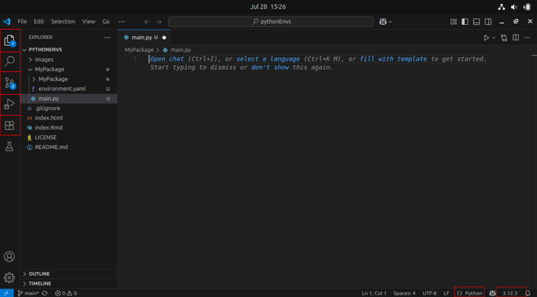 The main.py script